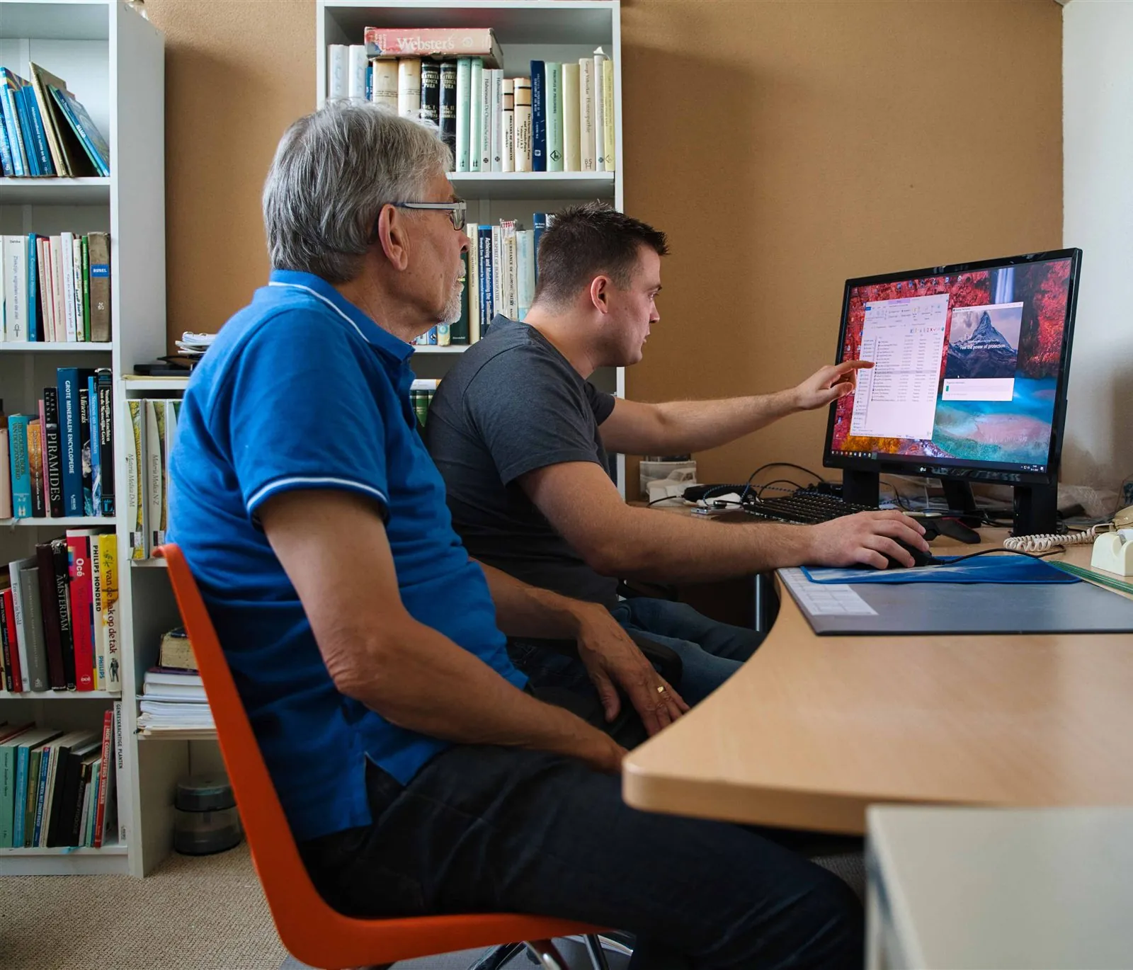 Computerhulp aan huis: samen met de klant naar het scherm kijken